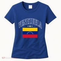 Venezuela Flag Patriotic Athletic Funny Gift Women's T-Shirt thumb 0