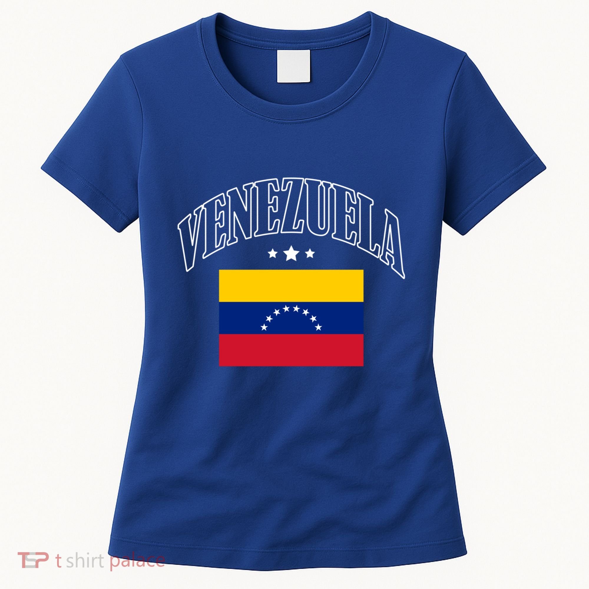 Venezuela Flag Patriotic Athletic Funny Gift Women's T-Shirt