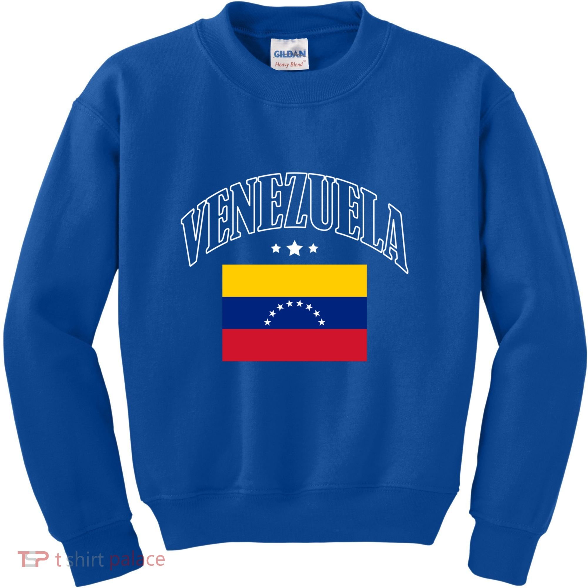 Venezuela Flag Patriotic Athletic Funny Gift Kids Sweatshirt