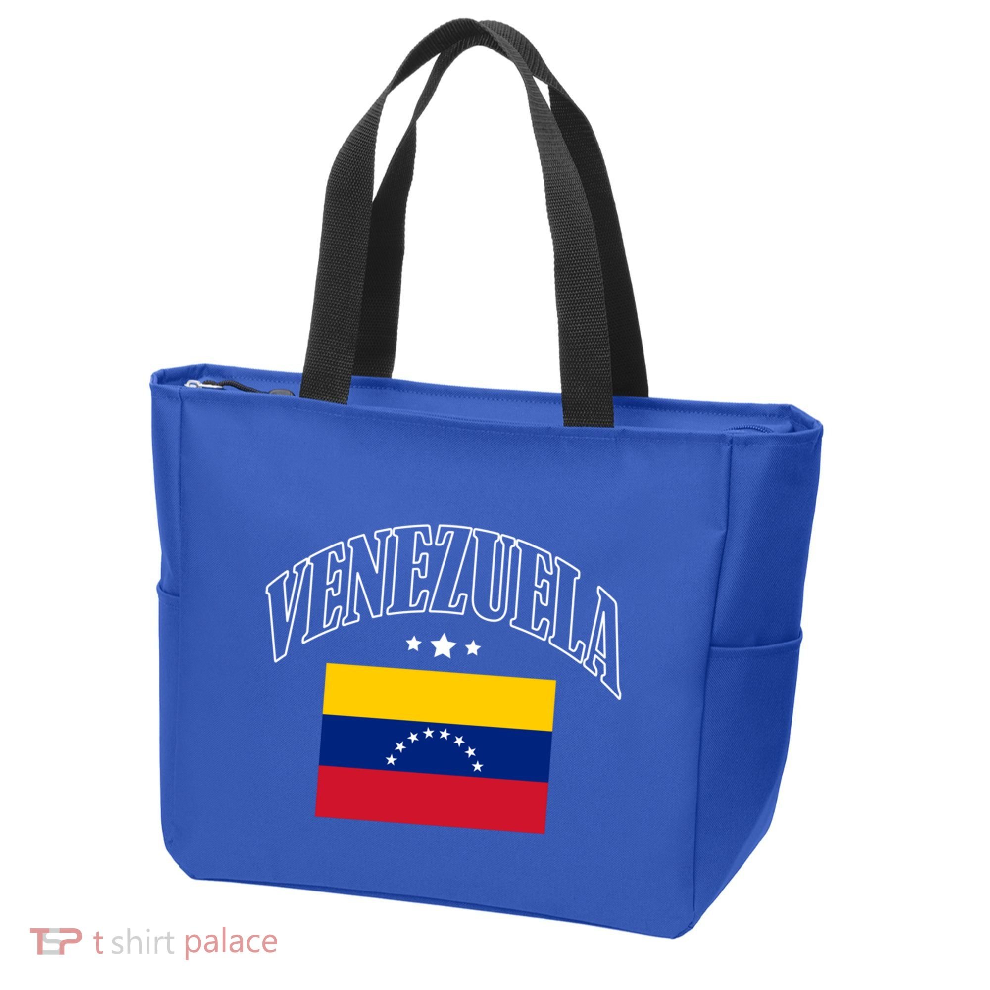 Venezuela Flag Patriotic Athletic Funny Gift Tote Bag