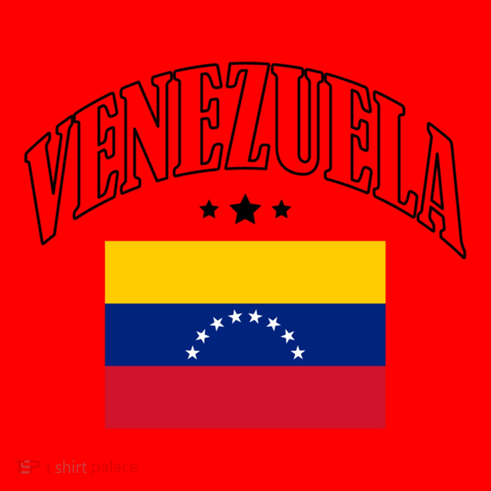 Venezuela Flag Patriotic Athletic Funny Gift Santa Hat