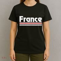 Vintage France Pride French Flag France Lover T-Shirt thumb 4