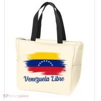 Venezuela Flag Proud American Venezuela Libre Tote Bag thumb 3
