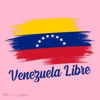 Venezuela Flag Proud American Venezuela Libre Coaster thumb 2