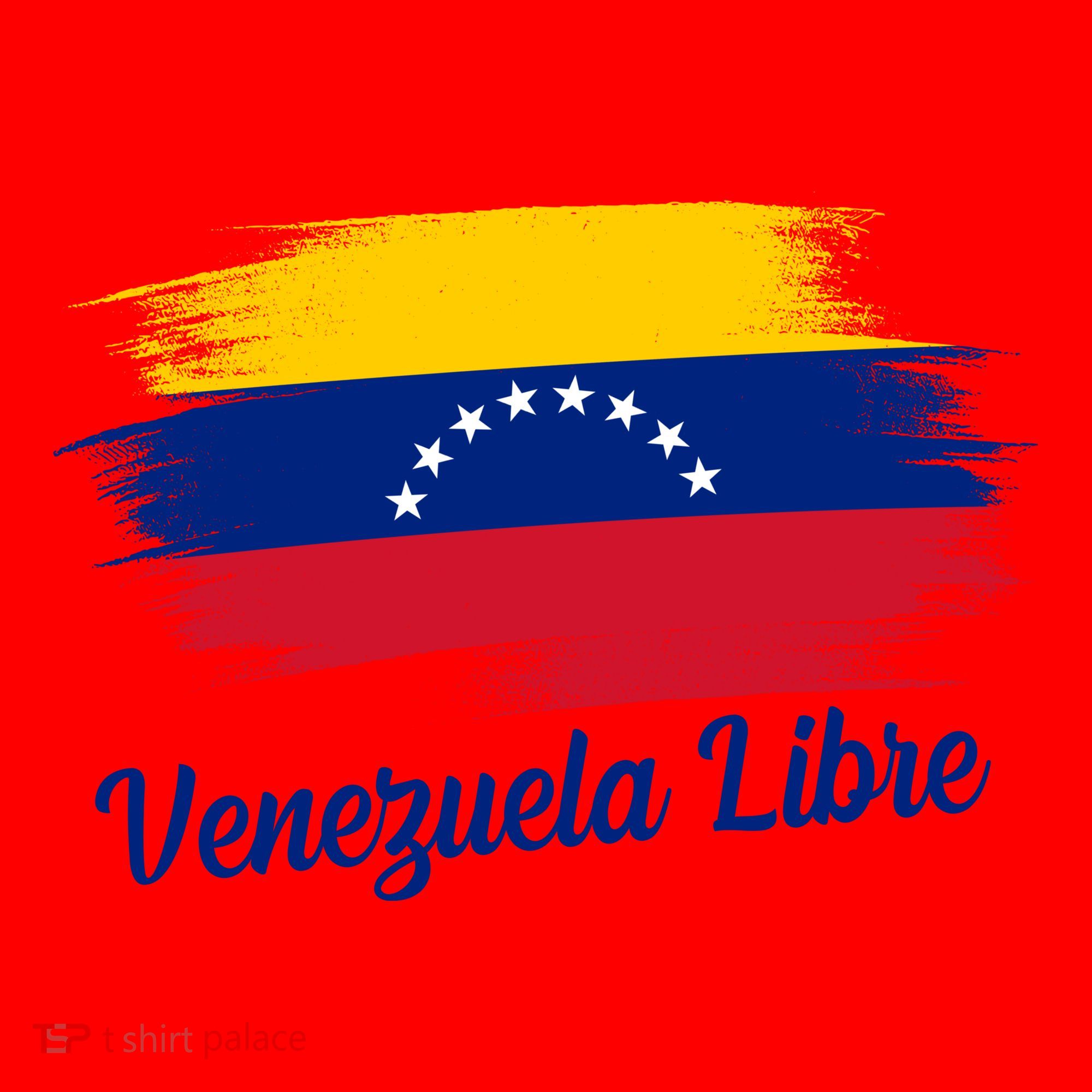 Venezuela Flag Proud American Venezuela Libre Santa Hat