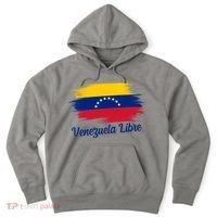 Venezuela Flag Proud American Venezuela Libre Hoodie thumb 0