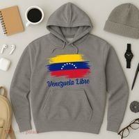 Venezuela Flag Proud American Venezuela Libre Hoodie thumb 3