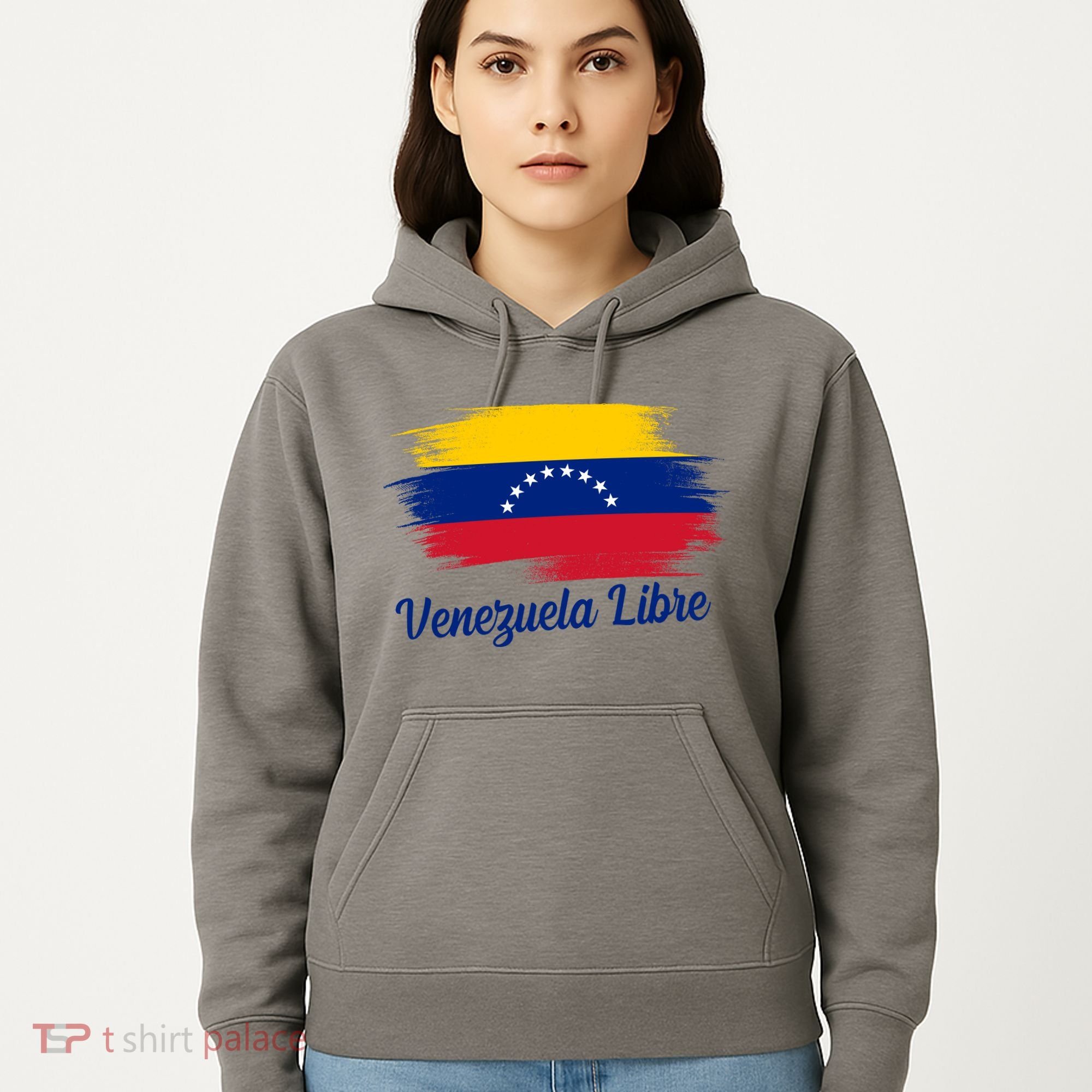 Venezuela Flag Proud American Venezuela Libre Hoodie