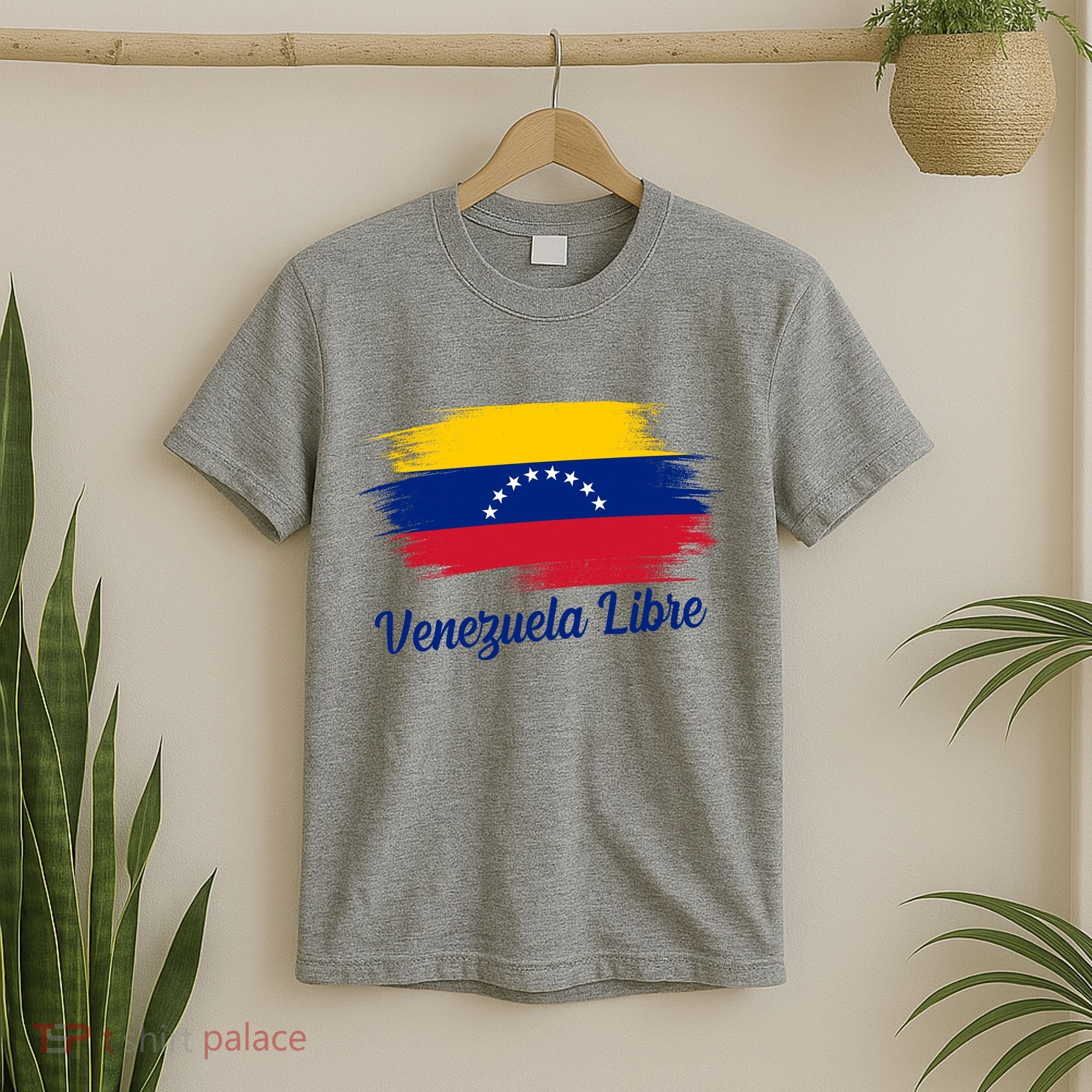 Venezuela Flag Proud American Venezuela Libre T-Shirt