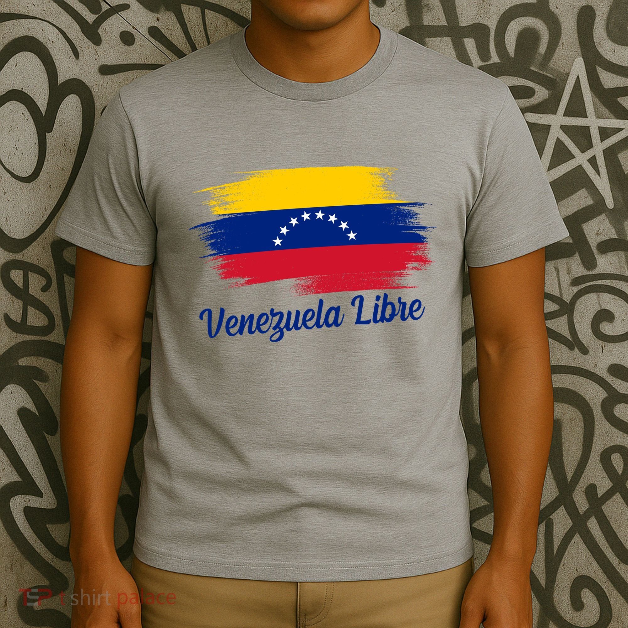 Venezuela Flag Proud American Venezuela Libre T-Shirt