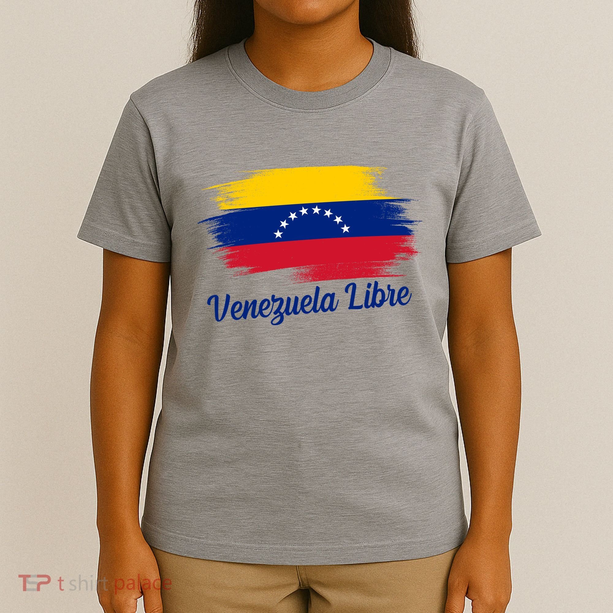 Venezuela Flag Proud American Venezuela Libre T-Shirt