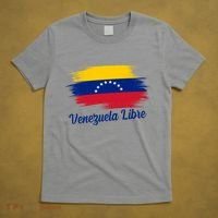 Venezuela Flag Proud American Venezuela Libre T-Shirt thumb 5