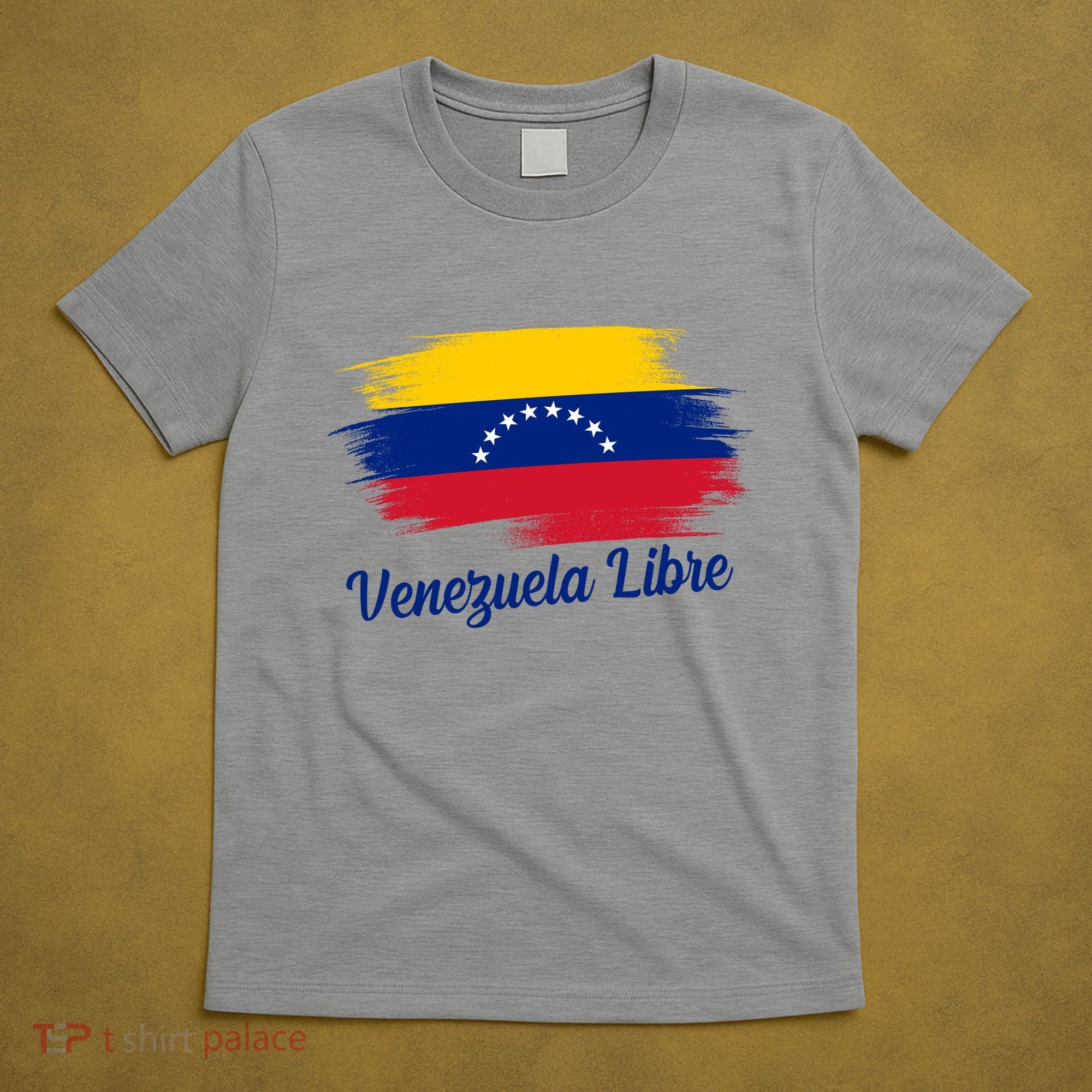 Venezuela Flag Proud American Venezuela Libre T-Shirt