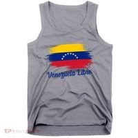 Venezuela Flag Proud American Venezuela Libre Tank Top thumb 0