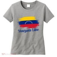 Venezuela Flag Proud American Venezuela Libre Women's T-Shirt thumb 0