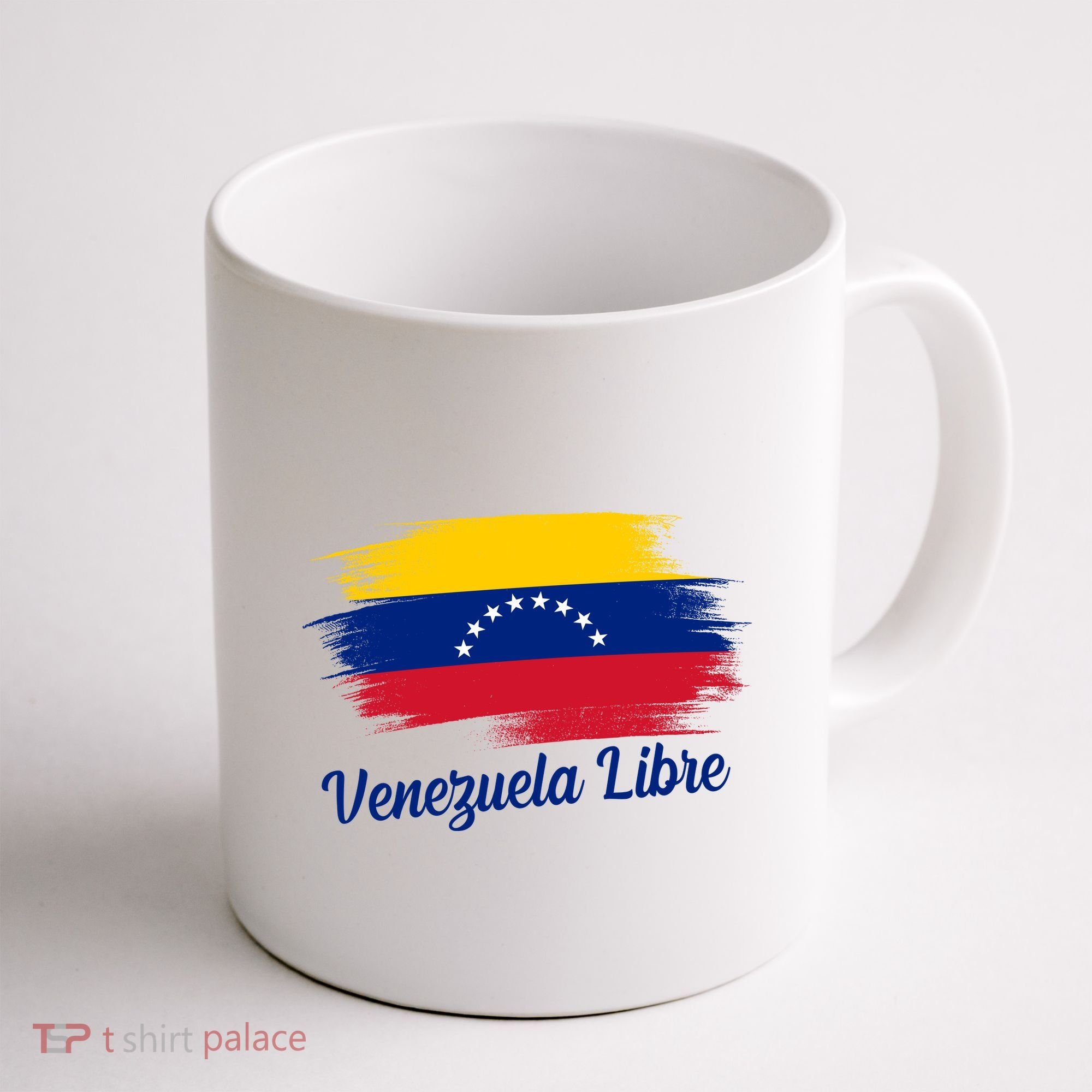 Venezuela Flag Proud American Venezuela Libre Coffee Mug