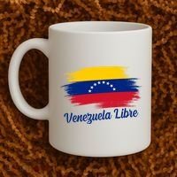 Venezuela Flag Proud American Venezuela Libre Coffee Mug thumb 2