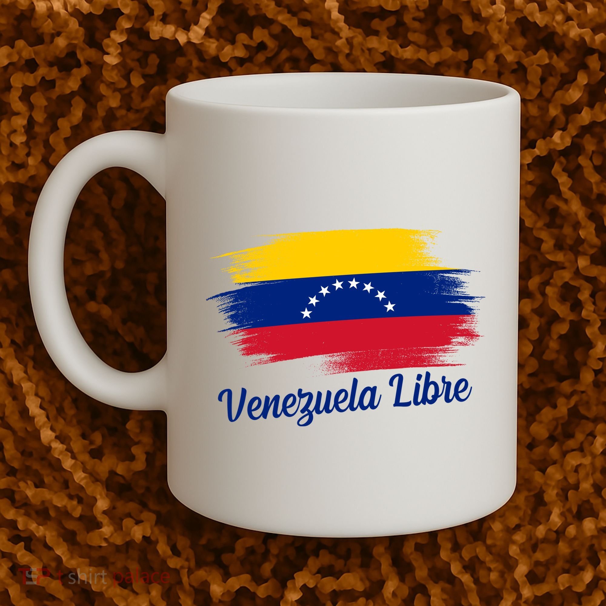 Venezuela Flag Proud American Venezuela Libre Coffee Mug