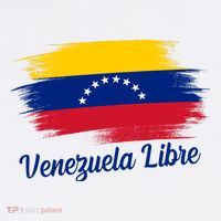 Venezuela Flag Proud American Venezuela Libre Mousepad thumb 1