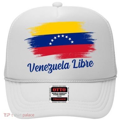 Venezuela Flag Proud American Venezuela Libre Hat