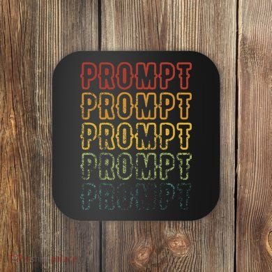 Vintage Fading Prompt Artwork Aba Therapist Coaster
