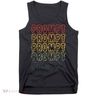 Vintage Fading Prompt Artwork Aba Therapist Tank Top