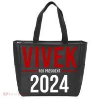 Vivek For President 2024 Election Tote Bag thumb 0