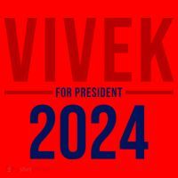 Vivek For President 2024 Election Santa Hat thumb 1
