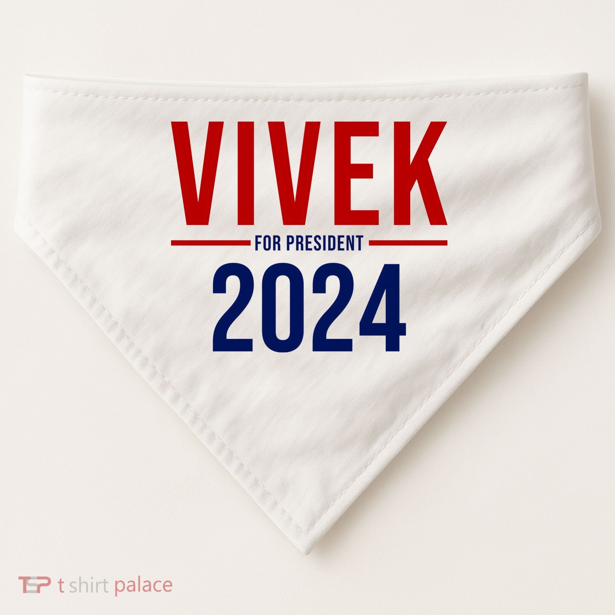 Vivek For President 2024 Election USA-Made Doggie Bandana
