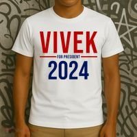 Vivek For President 2024 Election T-Shirt thumb 3