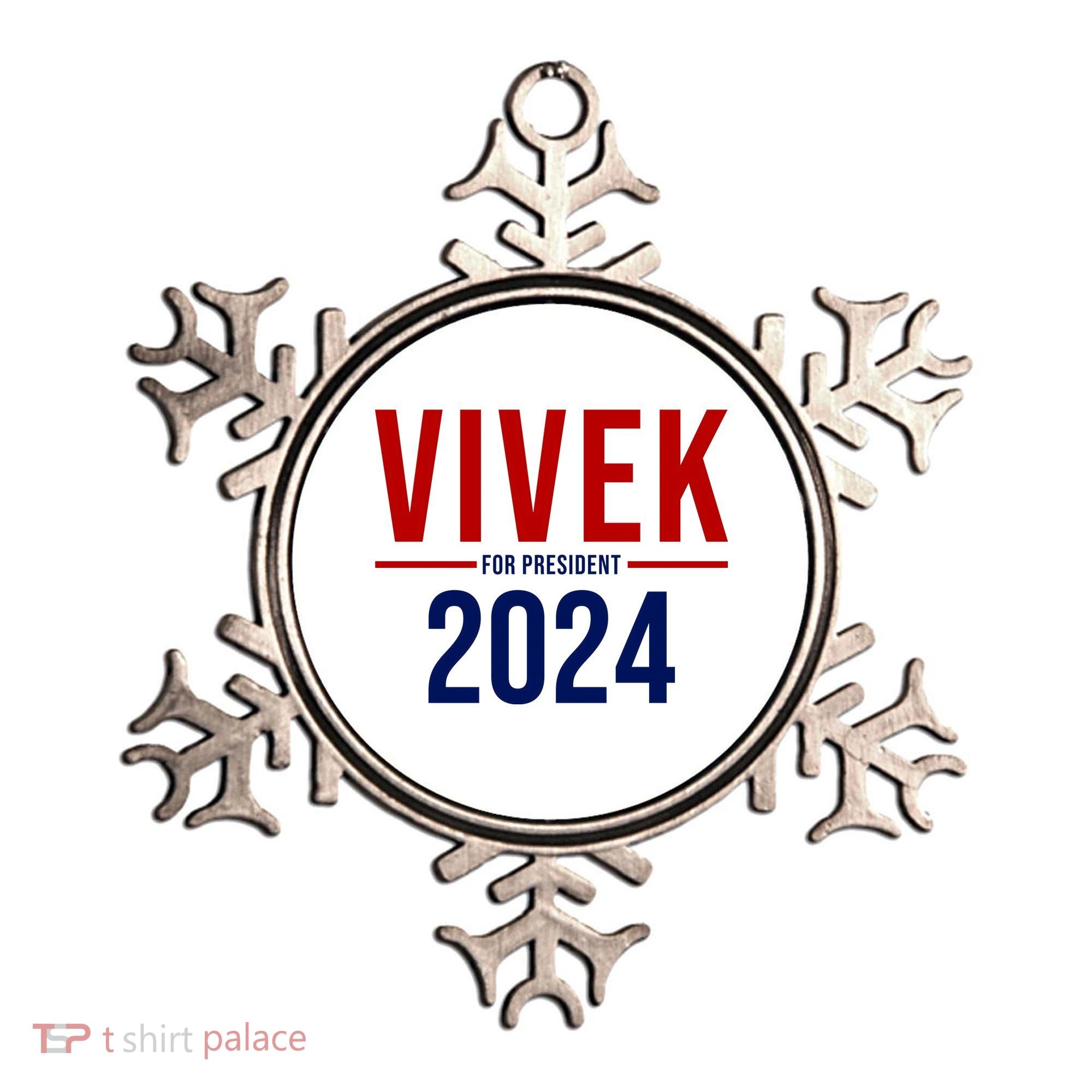 Vivek For President 2024 Election Ornament