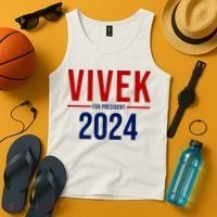 Vivek For President 2024 Election Tank Top thumb 4