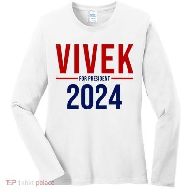 Vivek For President 2024 Election Women's Long Sleeve Shirt