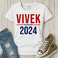Vivek For President 2024 Election Women's T-Shirt thumb 3