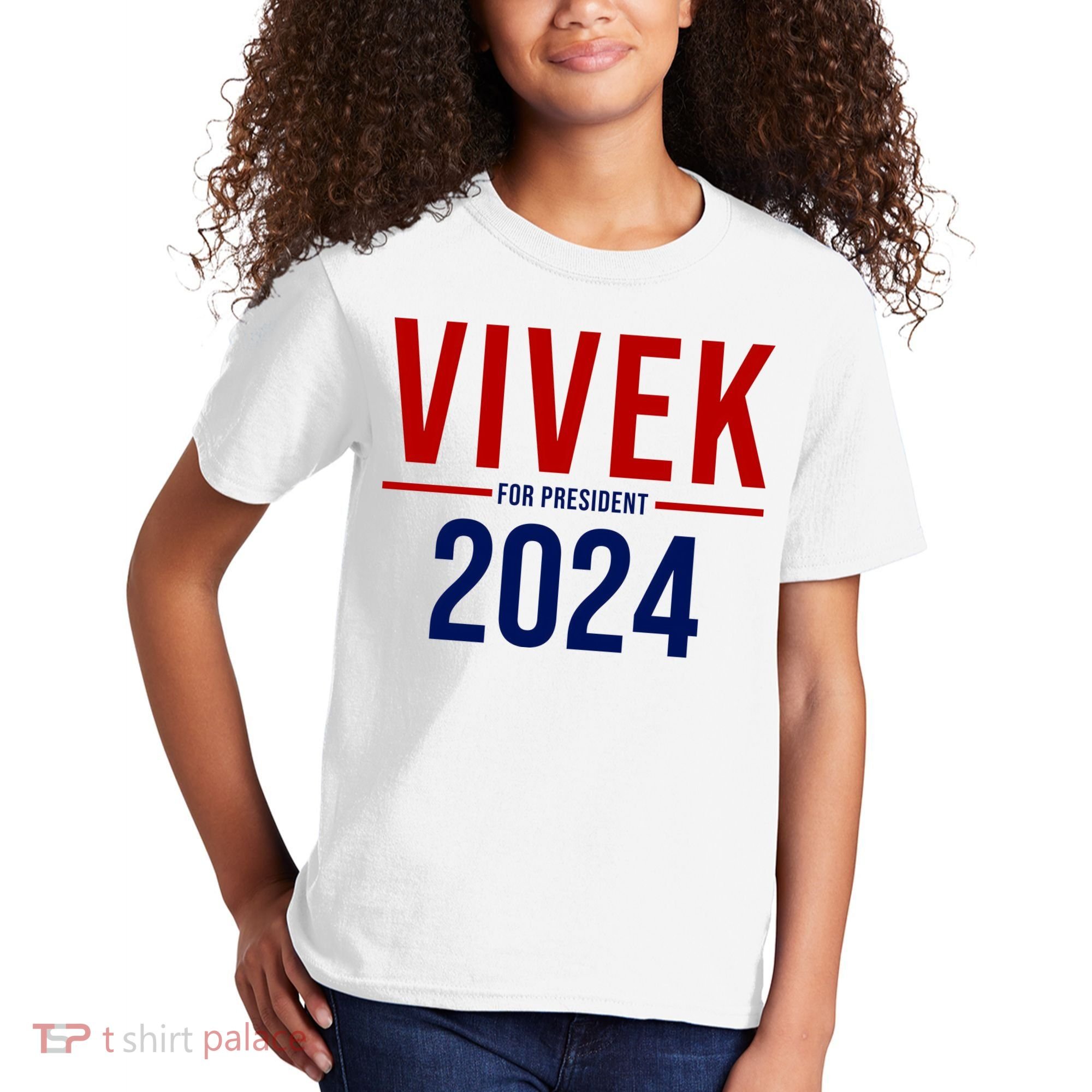 Vivek For President 2024 Election Kids T-Shirt