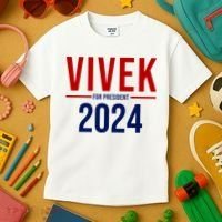 Vivek For President 2024 Election Kids T-Shirt thumb 3