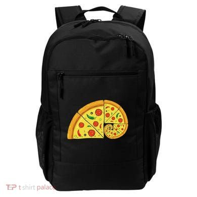 vintage Fibonacci Pizza Funny Math Teacher Backpack