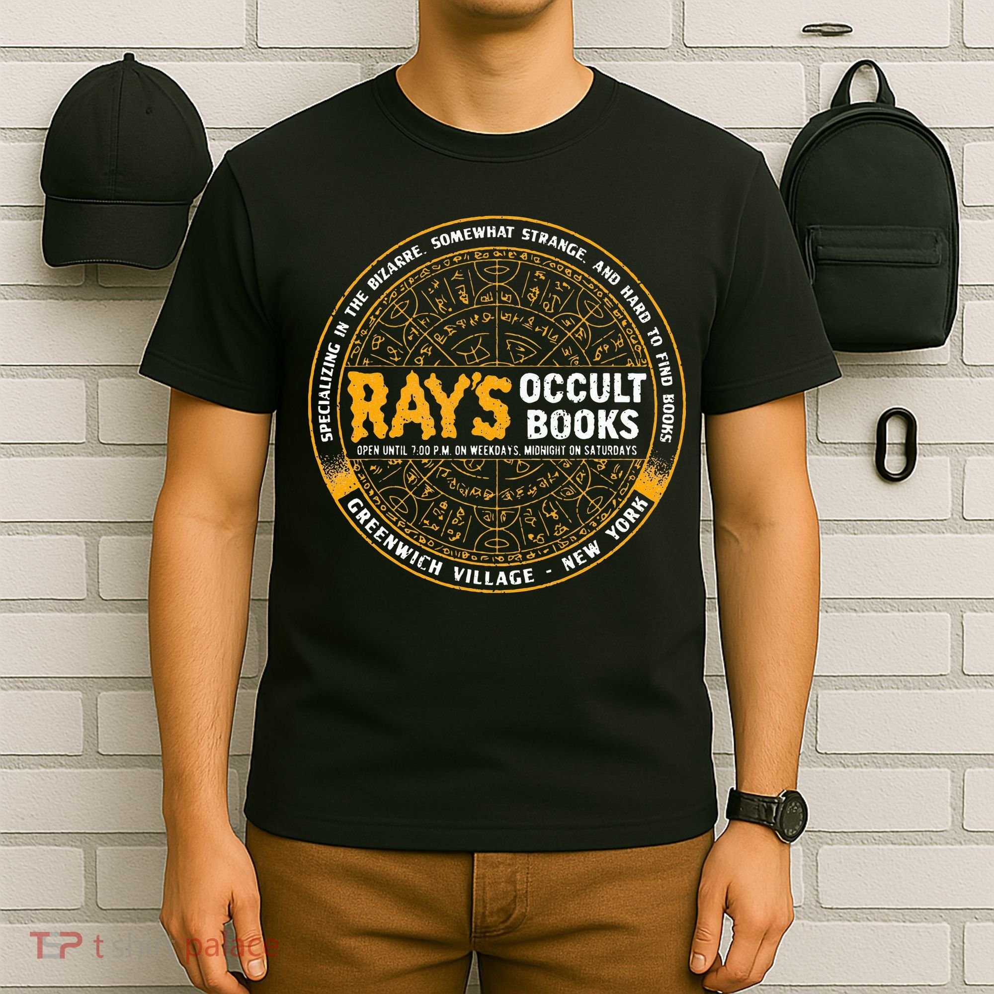 Vintage Funny Quote RayS Occult Retro Spiritual Books T-Shirt