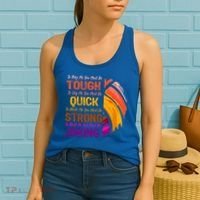 Volleyball Funny Quote Great For Teenage High School Player Cool Gift Women's Tank Top thumb 2
