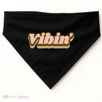 Vibin Fun Retro USA-Made Doggie Bandana thumb 0