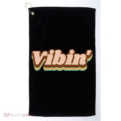 Vibin Fun Retro Golf Towel