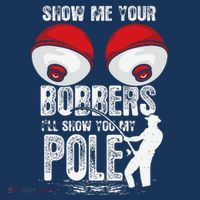 Vintage Funny Show Me Your Bobbers ILl Show You My Pole Women's Hoodie thumb 2