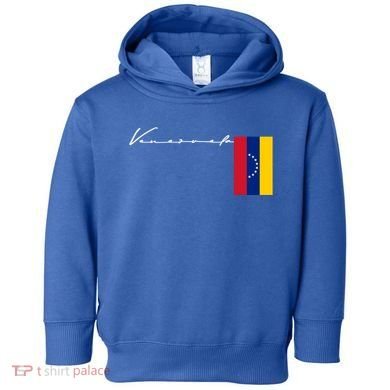 Venezuela Flag Signature Patriotic Pole Gift Toddler Hoodie