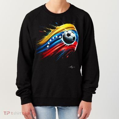 Venezuelan Flag Soccer Women's Sweatshirt