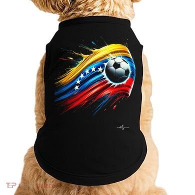 Venezuelan Flag Soccer Doggie Tank