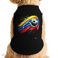 Venezuelan Flag Soccer Doggie Tank thumb 0