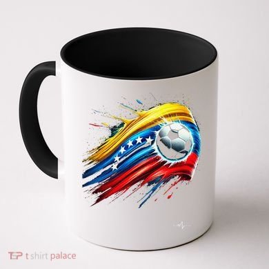 Venezuelan Flag Soccer Coffee Mug
