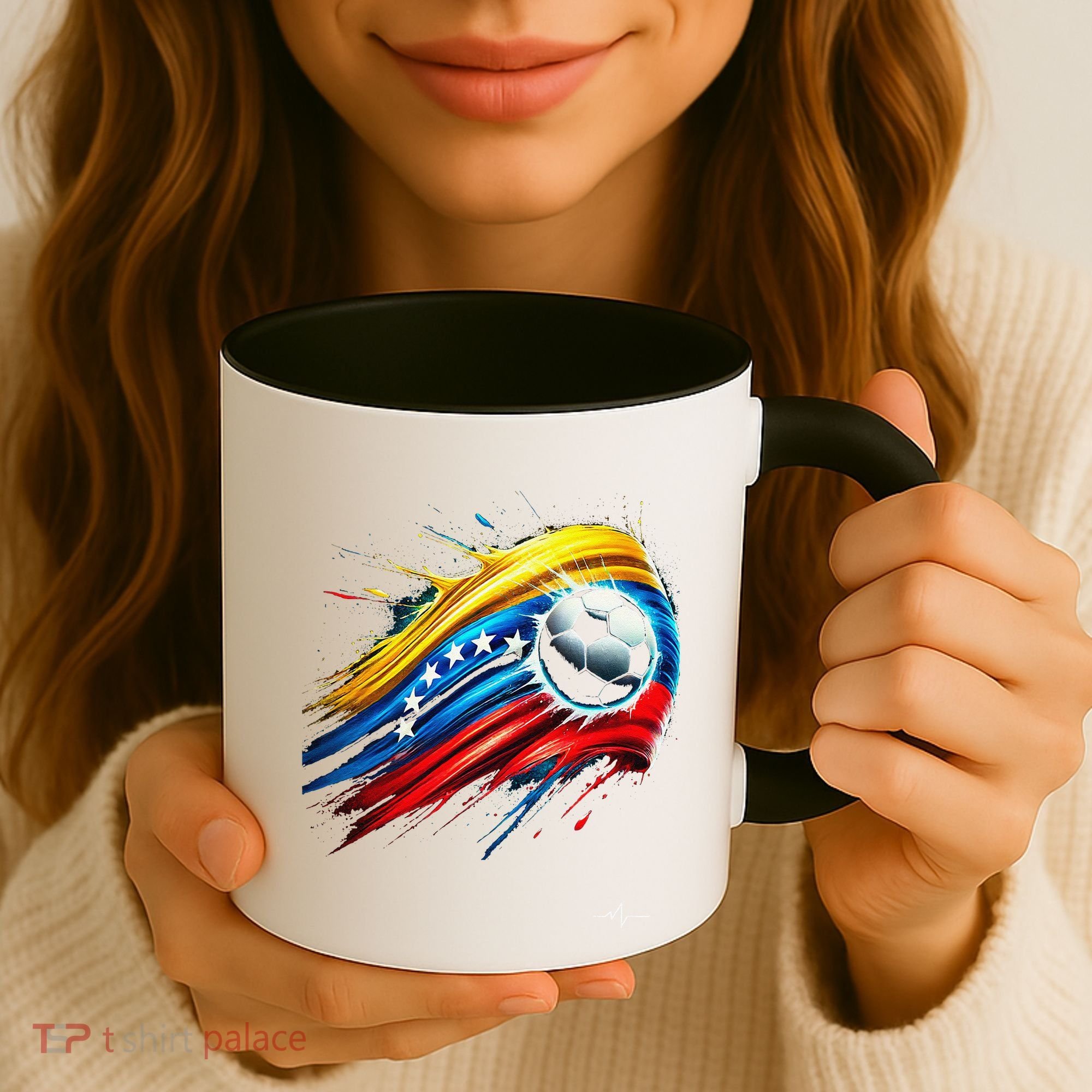 Venezuelan Flag Soccer Coffee Mug