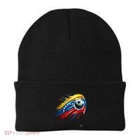Venezuelan Flag Soccer Beanie thumb 0