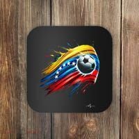 Venezuelan Flag Soccer Coaster thumb 0